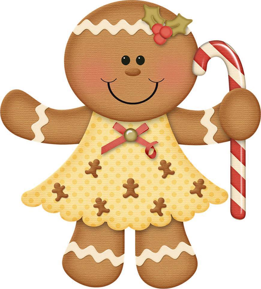 free christmas gingerbread man clipart - photo #43