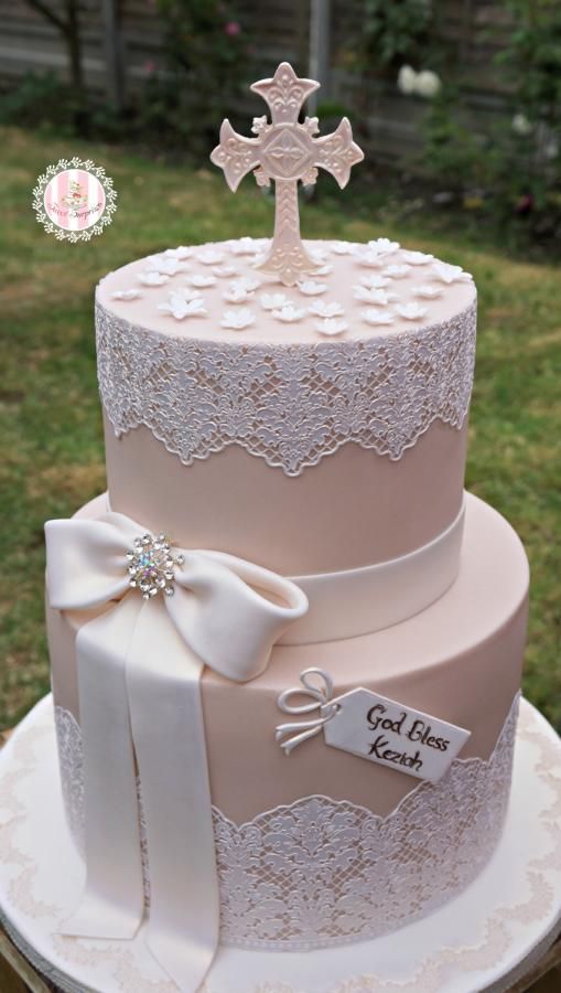 pastel primera comunion