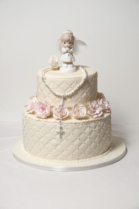 primera comunion pastel