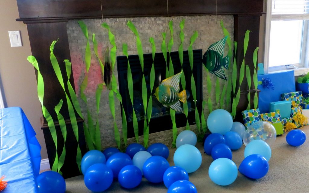 Ocean Theme Party Decorations Ocean Birthday Party Design Dazzle - Party Decor Inspirations