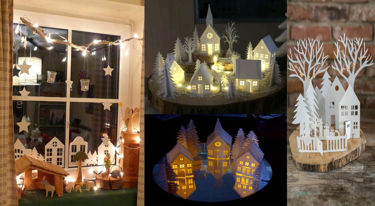 plantillas para hacer villas navideñas archivos - Dale Detalles