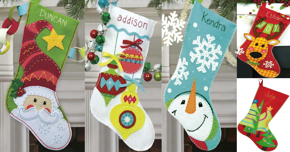 Cinco hermosas botas navideñas con moldes - Dale Detalles