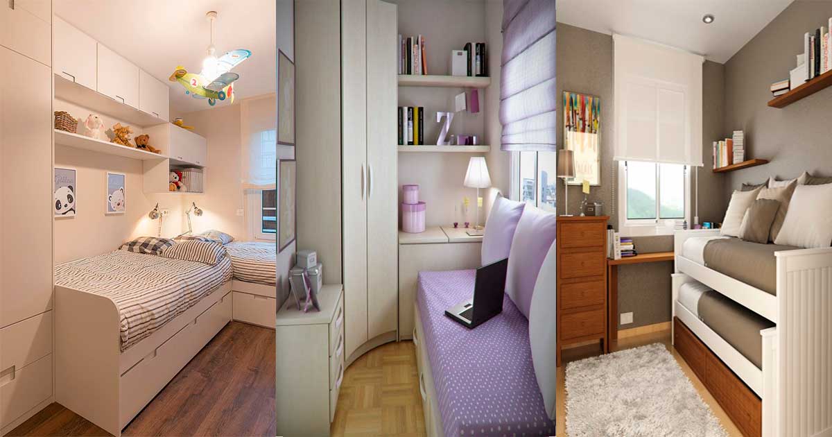 Hermosas ideas para decorar dormitorios pequeños - Dale Detalles