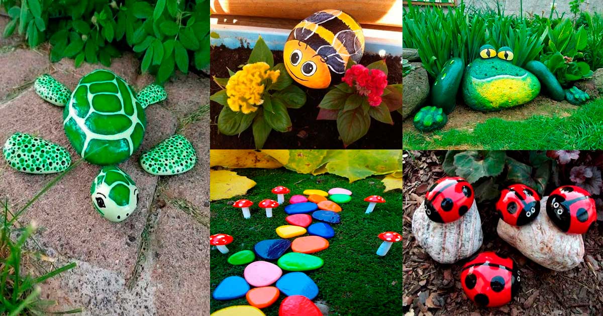 cliente máximo Minúsculo Ideas para decorar el jardín con piedras - Dale Detalles
