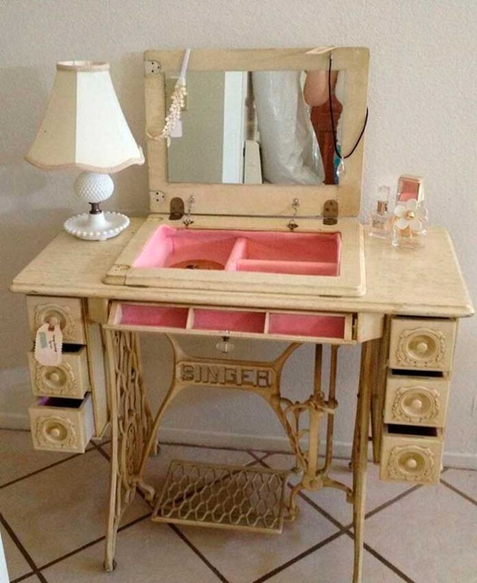 Ideas para reciclar una máquina de coser - Dale Detalles