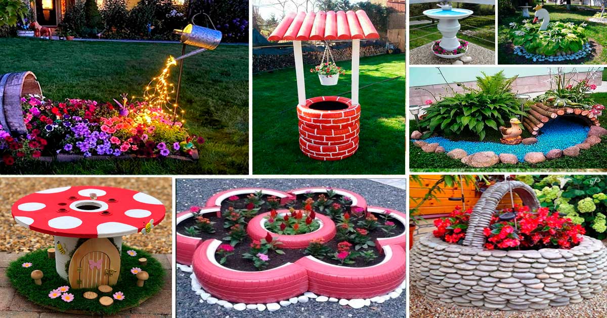 explotar Orbita Mimar Creativas ideas para decorar tu jardín - Dale Detalles