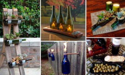 Ideas para reutilizar botellas de vidrio